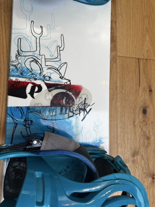 Kultowa deska snowboardowa Palmer Liberty