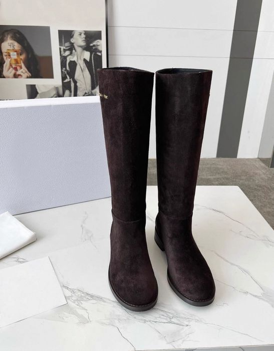 Чоботи замшеві Christian Dior