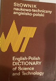 Słownik naukowo techniczny POL ANG