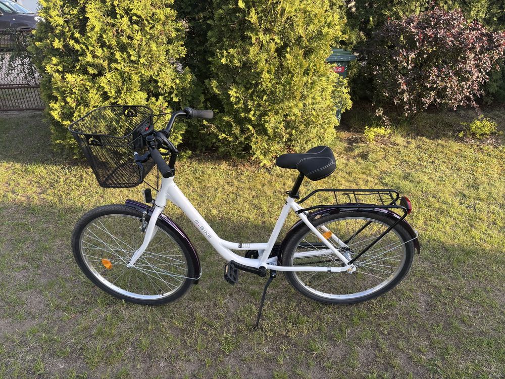 Rower  M-bike cityline 326 biały