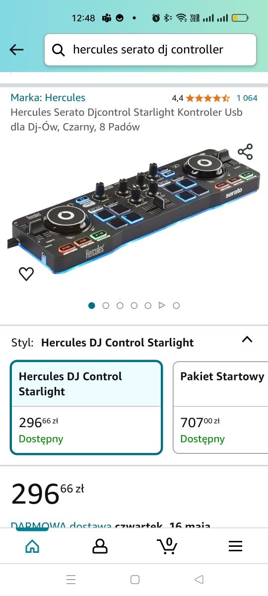 hercules serato dj controller kontroler usb