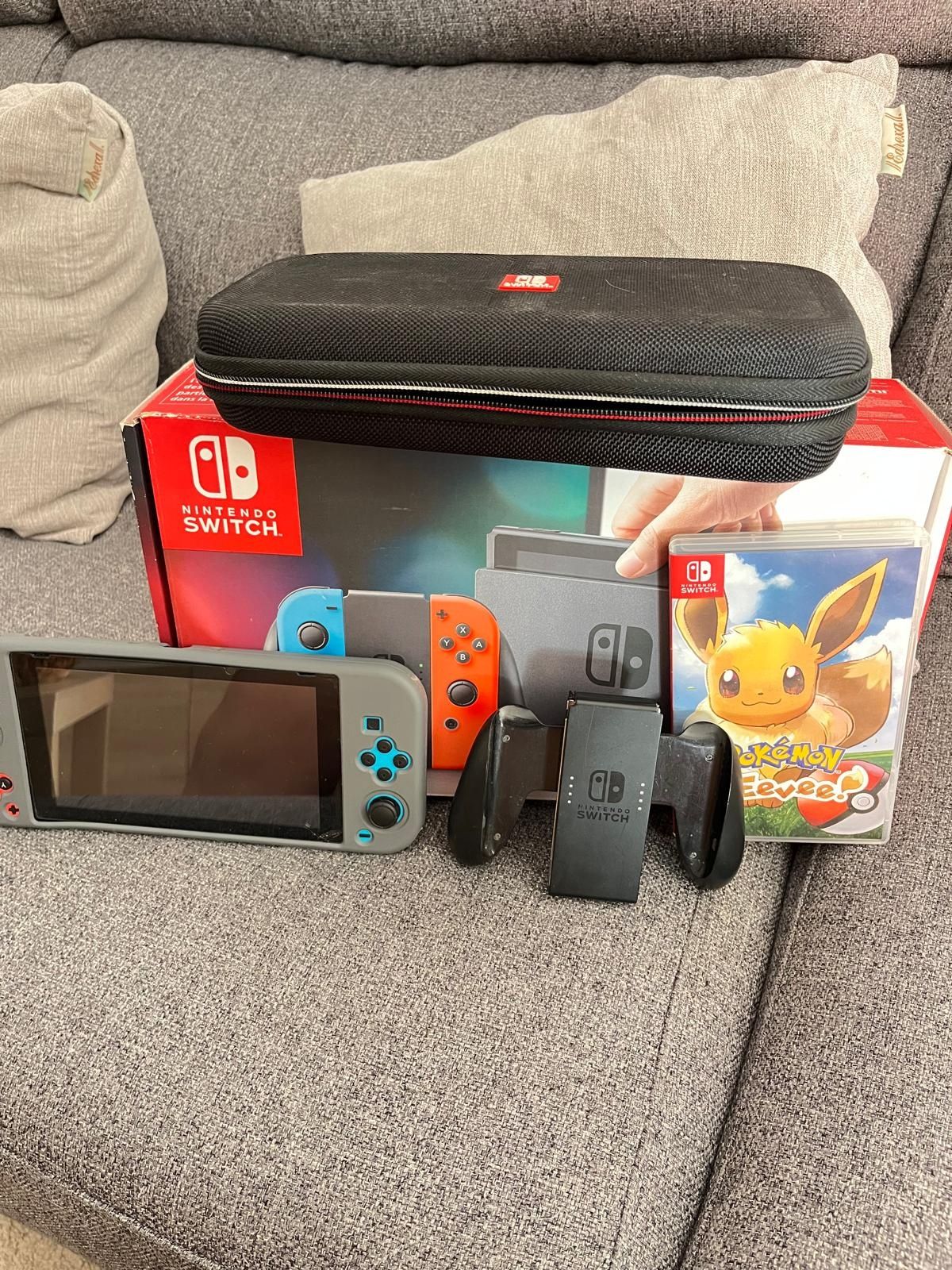 Nintendo switch+ assessórios+ jogos.