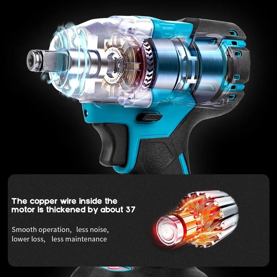 Ударний гайкокрут гайковерт Китайська Makita 18 v