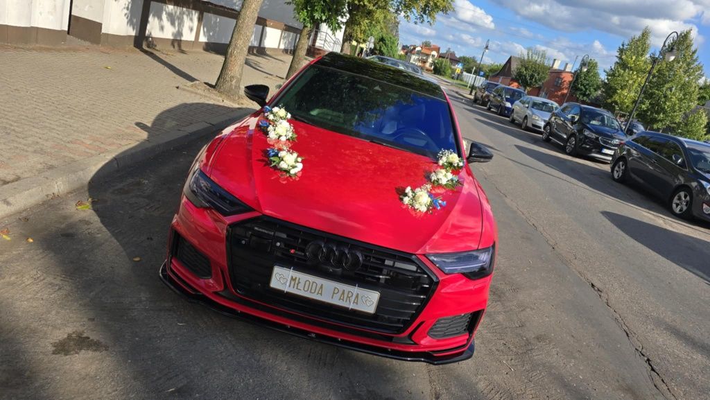 Auto do ślubu Audi A6