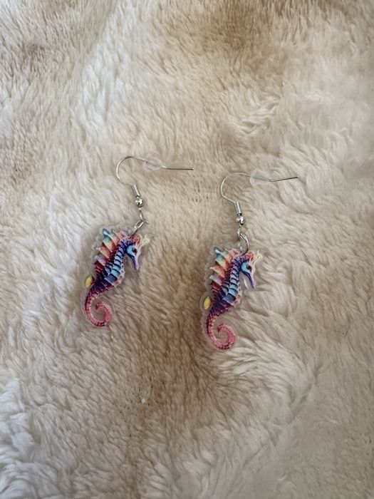 Kolczyki konik morski