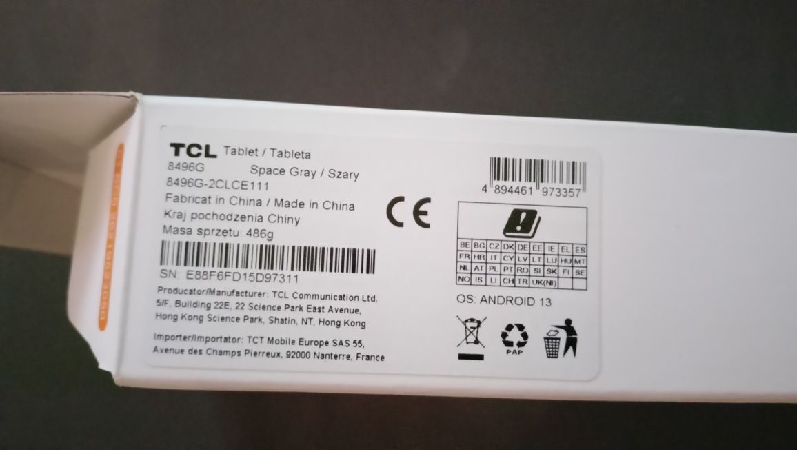 Tablet TCL TAB10 GEN2