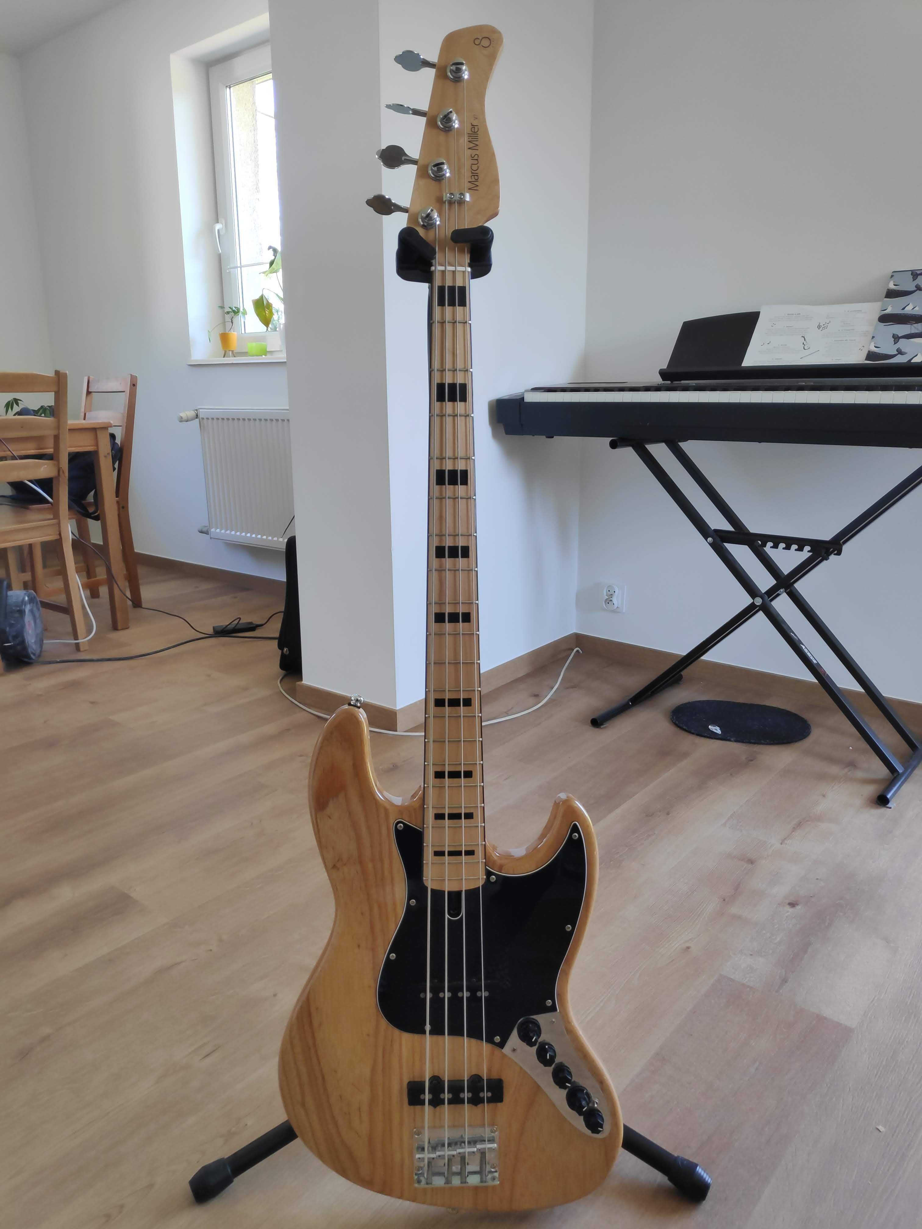 Gitara basowa Sire V7 1st Gen Vintage Swamp Ash-4 NT + pokrowiec