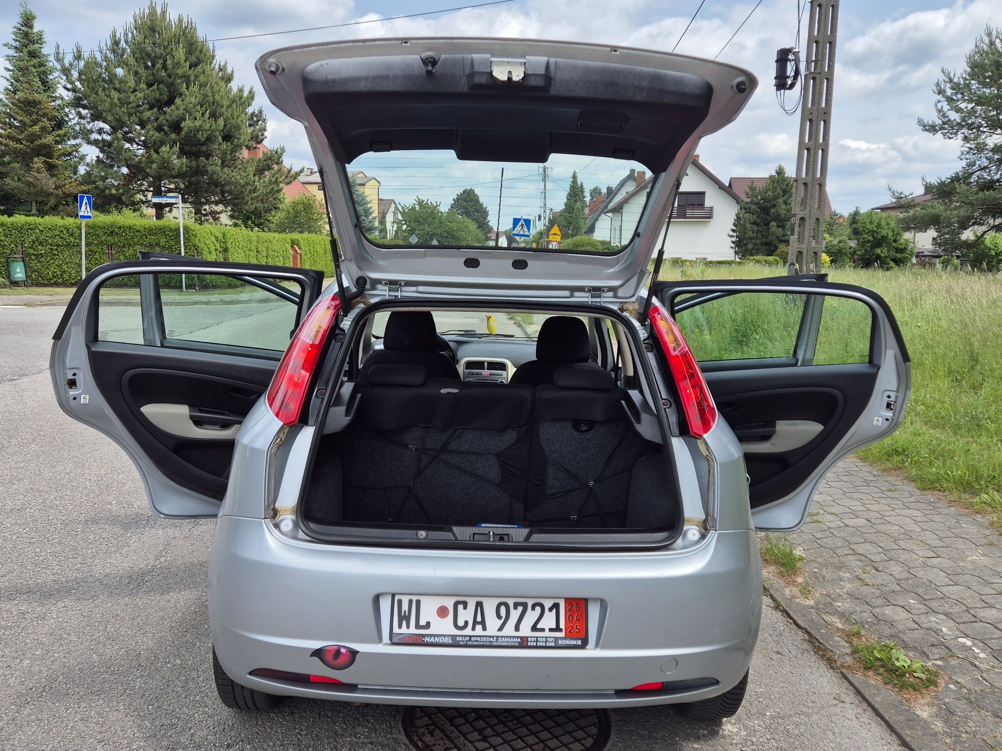 FIAT GRAND PUNTO 1.4B OPŁACONY Z Niemiec Klima Elektryka 06r Stan BDB!