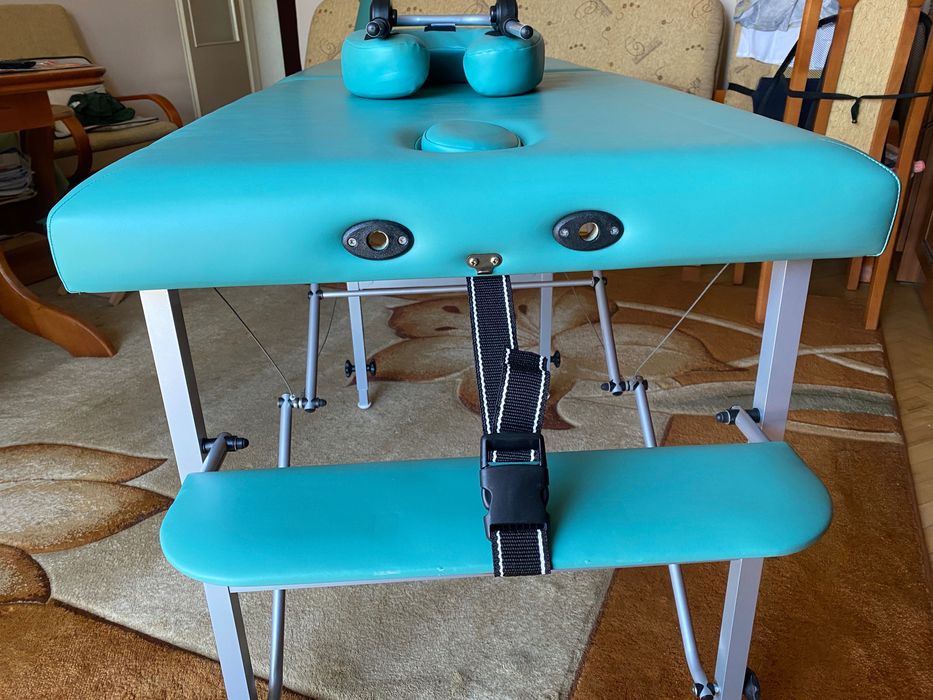 Stół do masażu Medmal firmy HABYS + pokrowiec i dodatki.