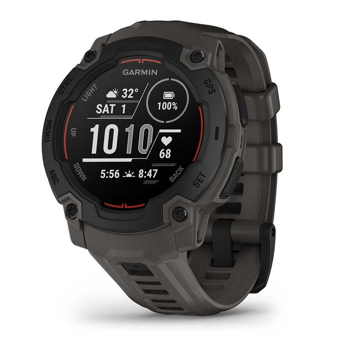 Годинник Garmin Instinct E 45 mm (колір Black with Charcoal Band)