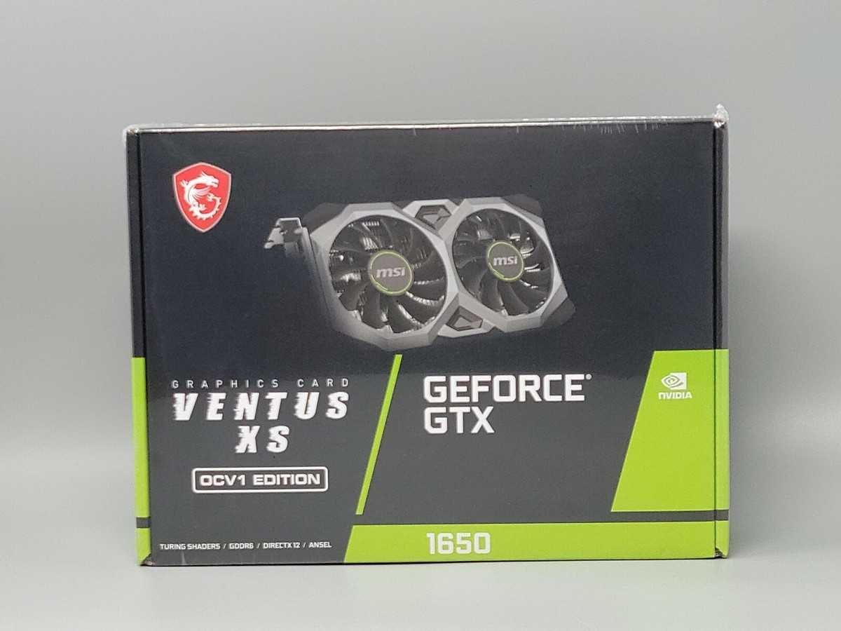 GeForce GTX 1650 Ventus XS OC V1 4GB – Usada, com Caixa (sem garantia)