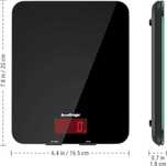 Balança de cozinha digital ACCUWEIGHT 201 - Preto