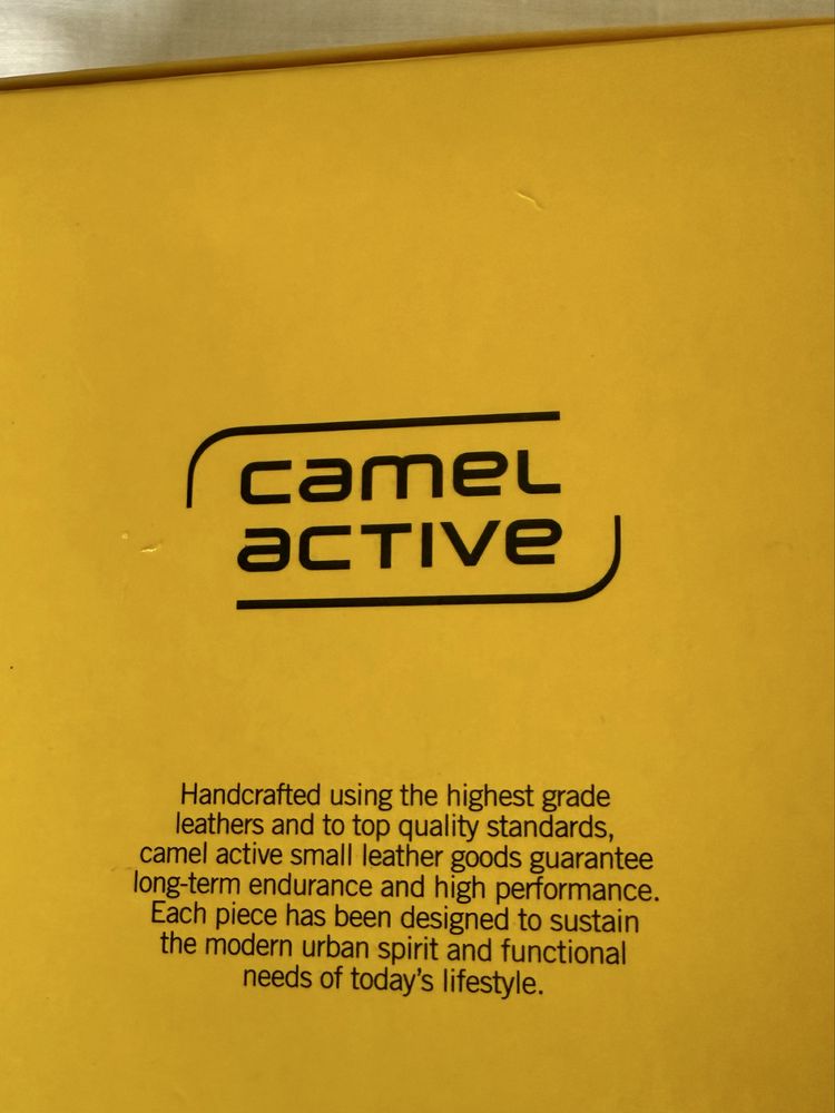 Chaveiro em pele Camel Active