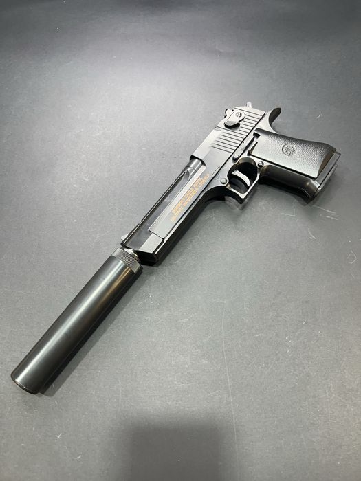 Топовий пістолет Desert Eagle з глушником (іграшка)
