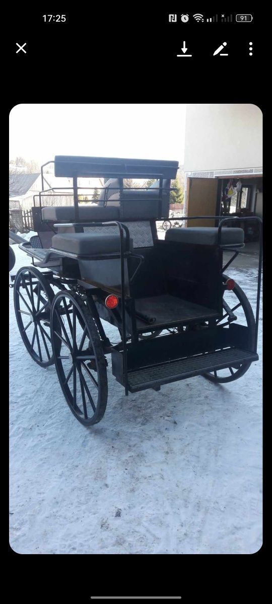 Bryczka , maraton , wagonteka