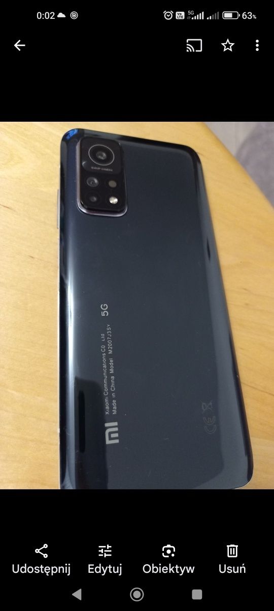 Xiaomi Mi 10T 5G jak  nowy