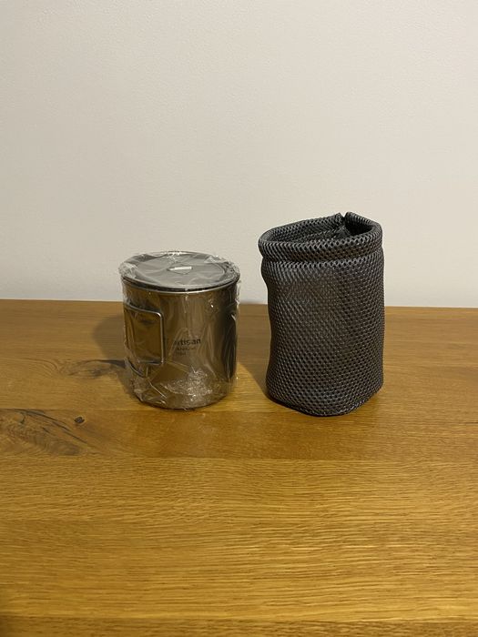 Tytanowa menażka 750 ml + pokrowiec