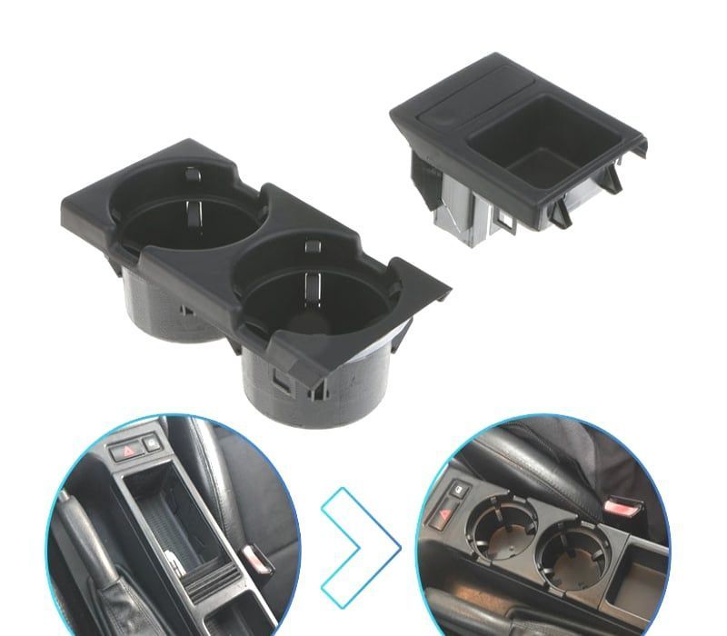 SUPORTE DE COPOS E MOEDAS PARA BMW E46