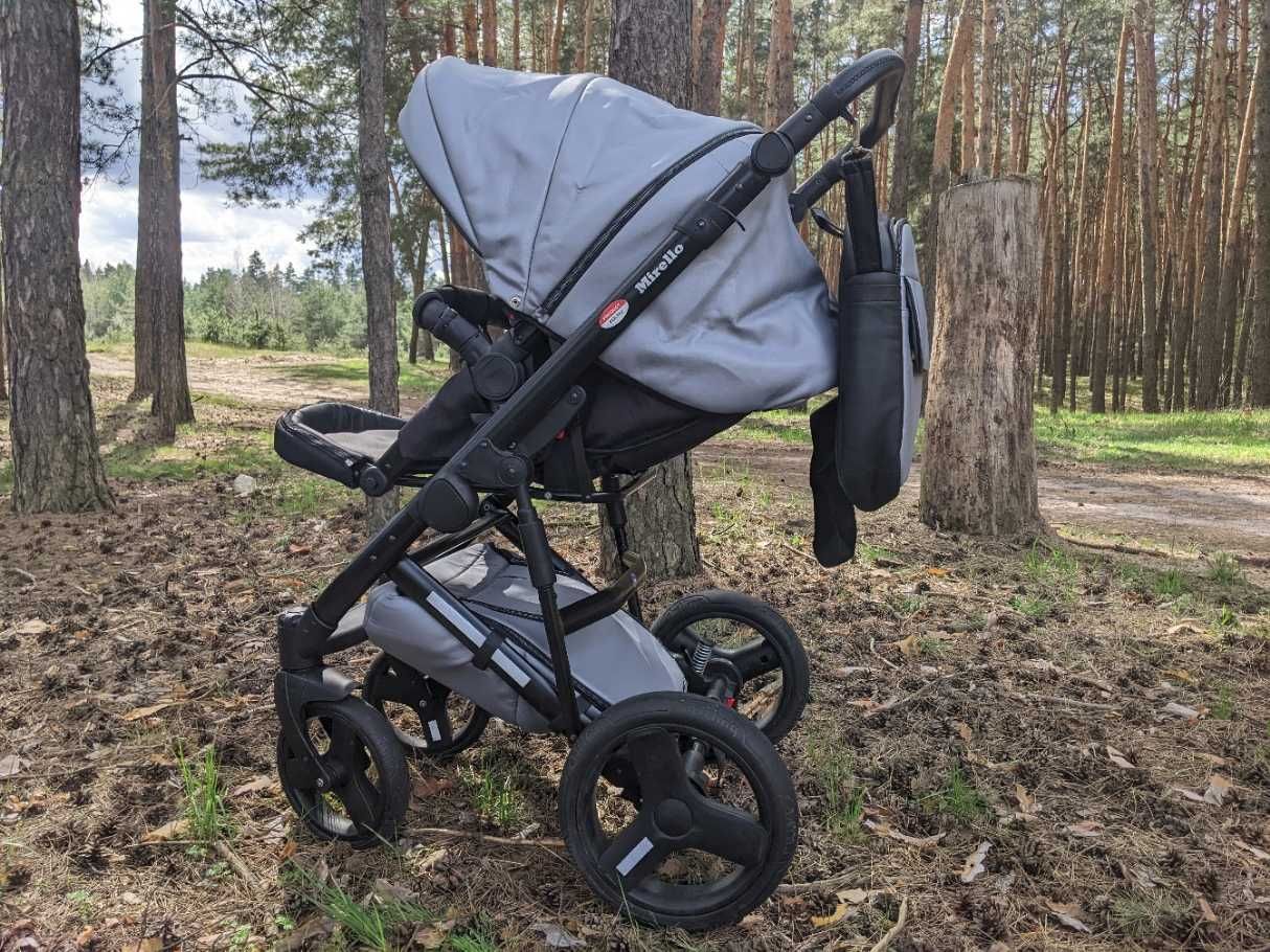 Дитяча коляска BAIR Mirello Plus 2в1 відмінний стан після 1-го малюка
