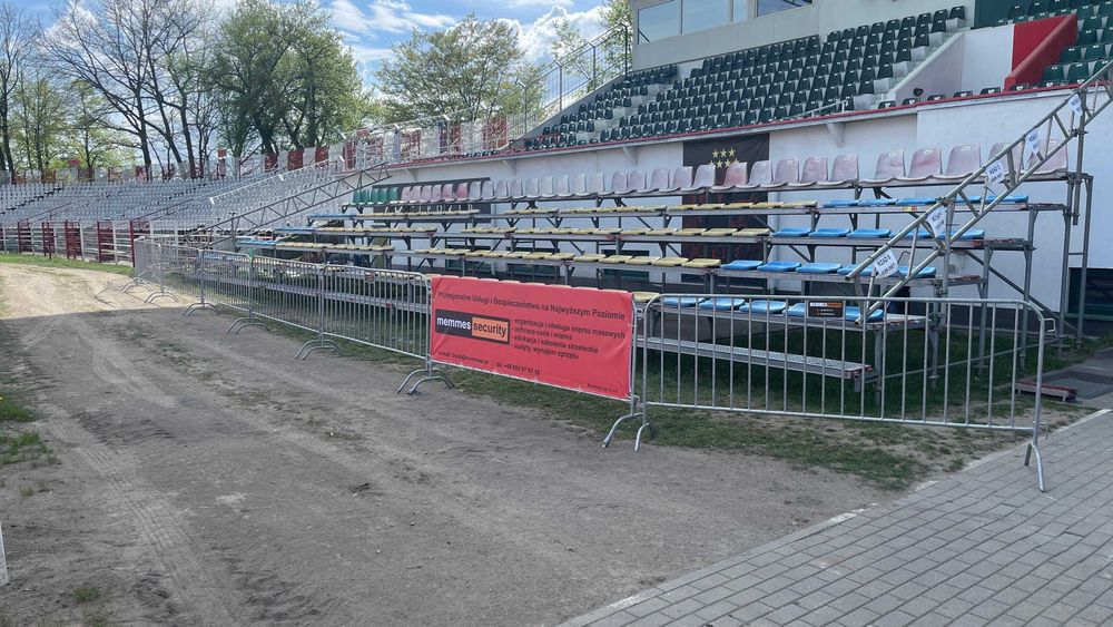 Płoty barierki eventowe tymczasowe do imprez masowych i nie tylko.