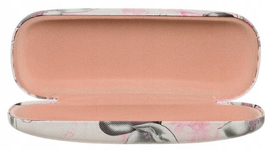 eleganckie etui na okulary w kwiatowy wzór - 4u cavaldi