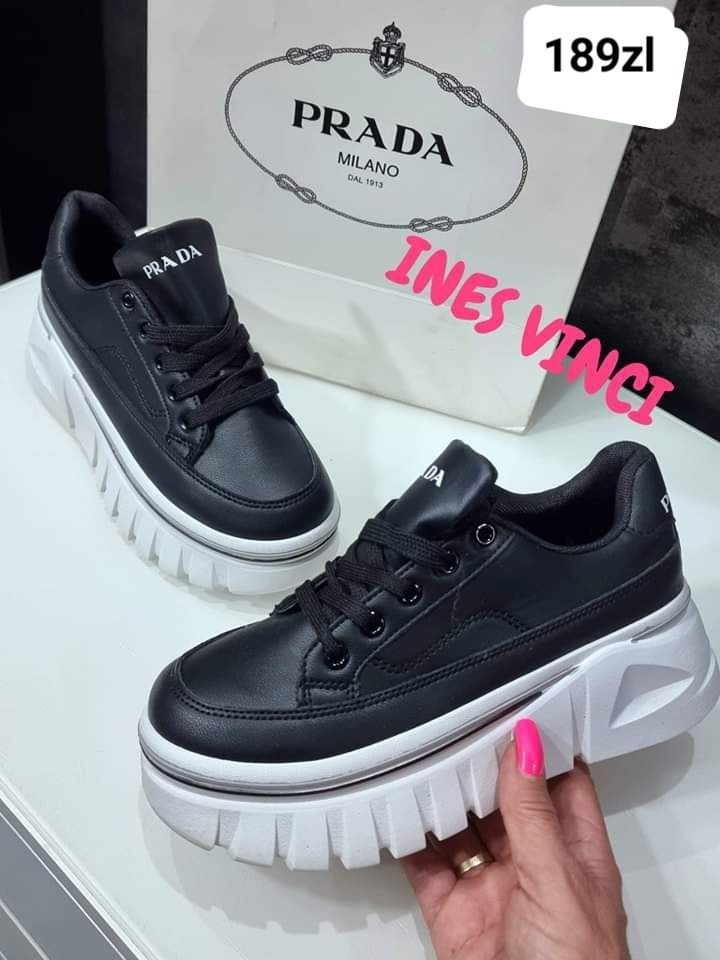 Sneakersy damskie Prada