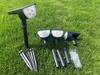 Lampy ogrodowe solarne 4szt