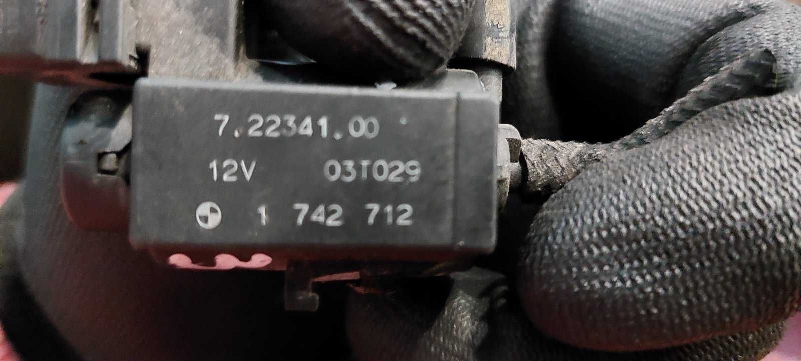 Клапан електромагнитный на BMW(72234100)