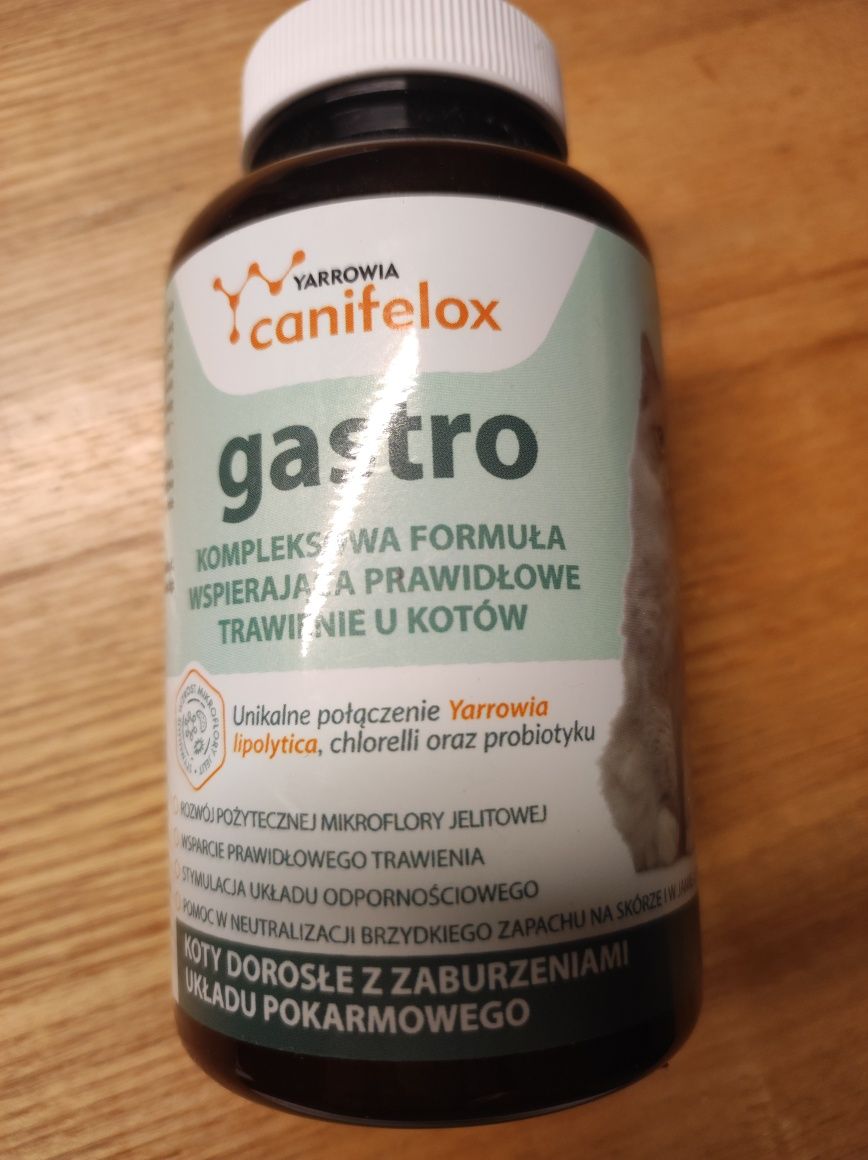 Yarrowia Canifelox Gastro wsparcie trawienia u kotów data 10.2025