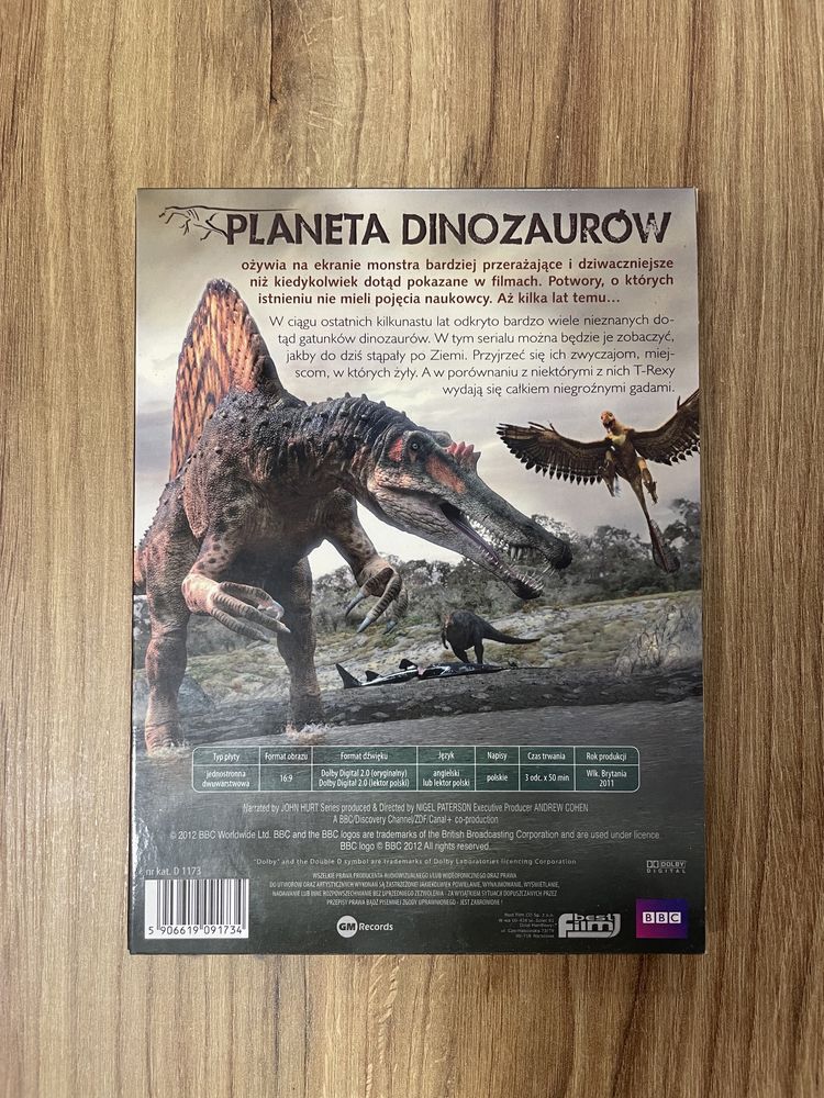 BBC Planeta dinozaurów DVD