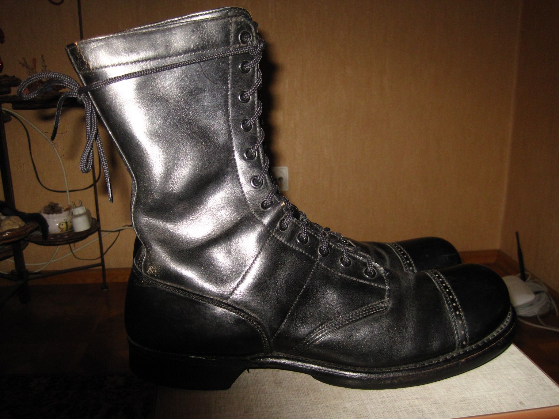 Легендарные военые ботинки берци Corcoran Jump Boots Black Us Army