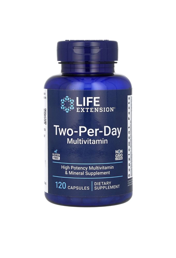Life Extension мультивітаміни Two-Per-Day/ В-Complex
