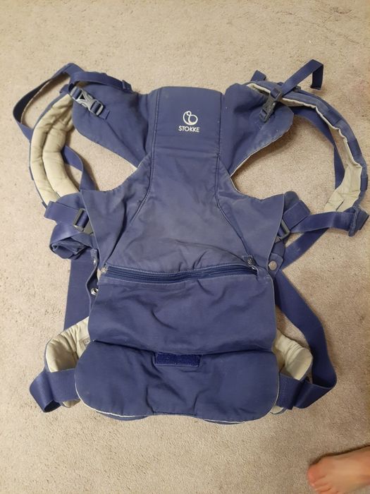nosidło nosidełko dla dziecka Stokke MyCarrier przednie/tylne + wkladk