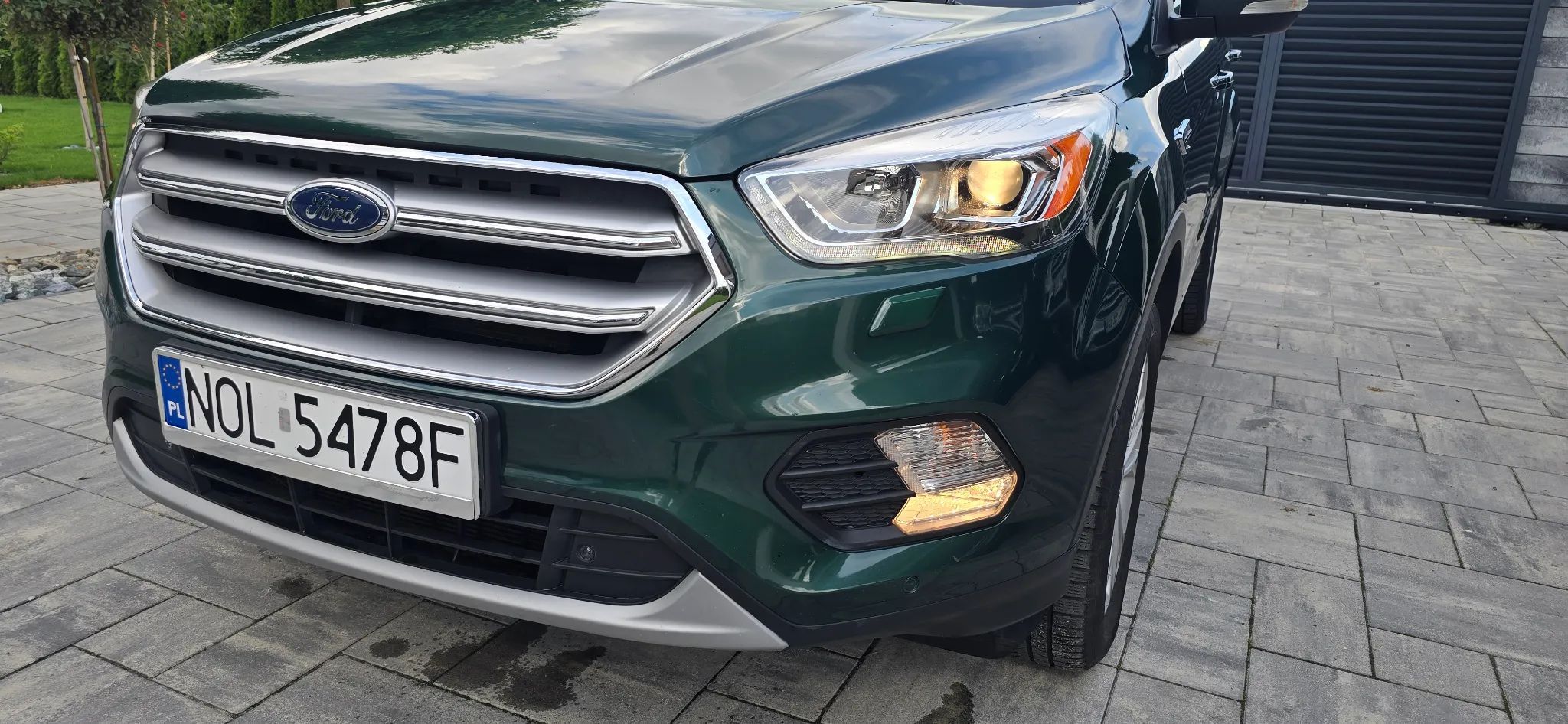 Ford Kuga 100%BEZWYPADKOWY Tylko 122.000 KM Duża Nawigacja AUTOMAT z Niemiec
