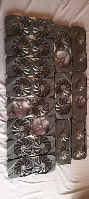 Кожух с вентиляторами для видеокарт