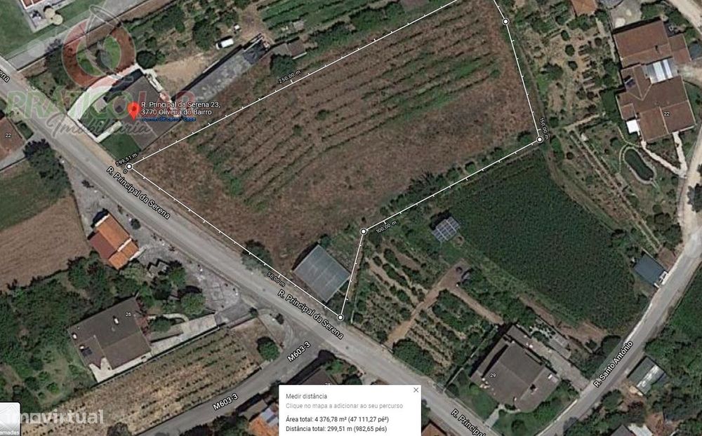 Terreno com viabilidade para construção na Serena