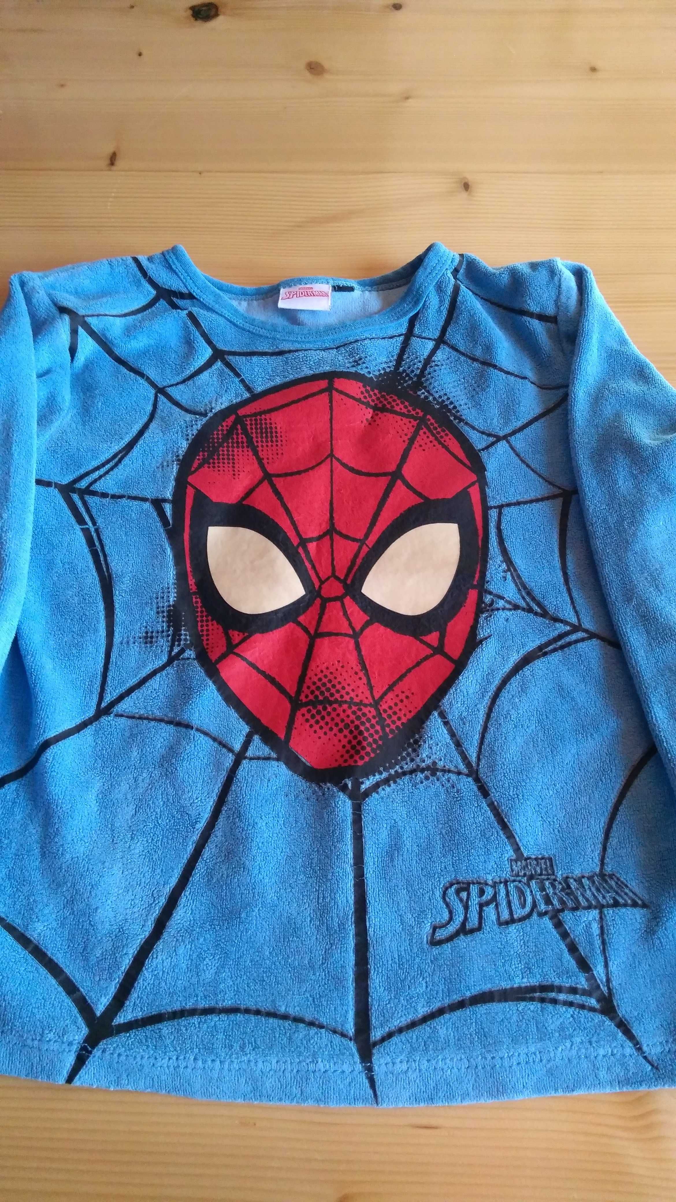 Bluza Spiderman z fosforyzującymi oczami dla 3-4 latka