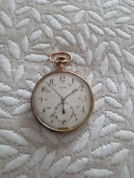 Relogio de bolso em ouro