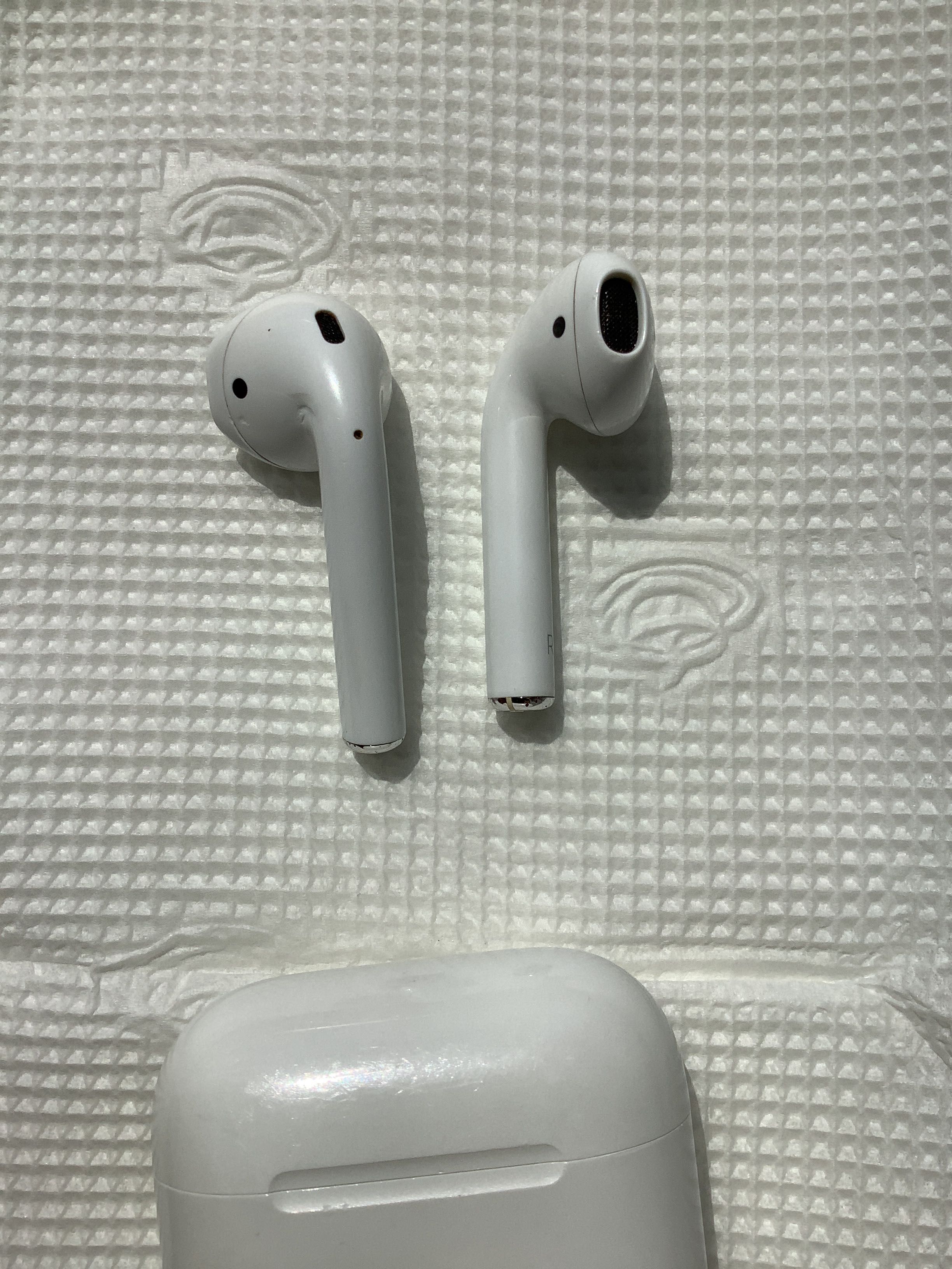 Беспроводные наушники Apple AirPods A1523 + A1722 + кейс A1602