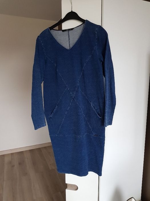 Sukienka w kolorze denim, roz. 38