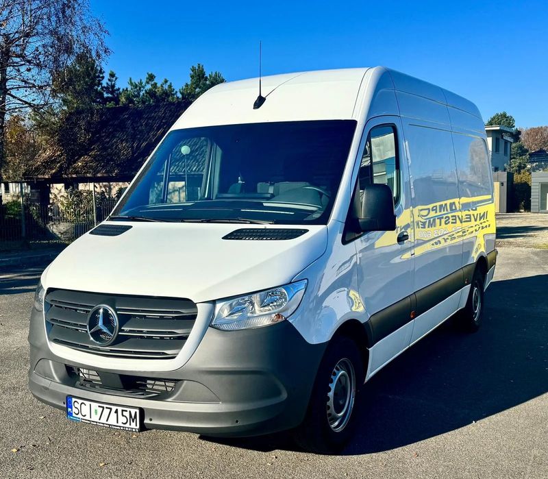 Mercedes-Benz Sprinter 317  Średni Wysoki L2H2 Automatik Bardzo Bogato Wyposażony Niski przebieg