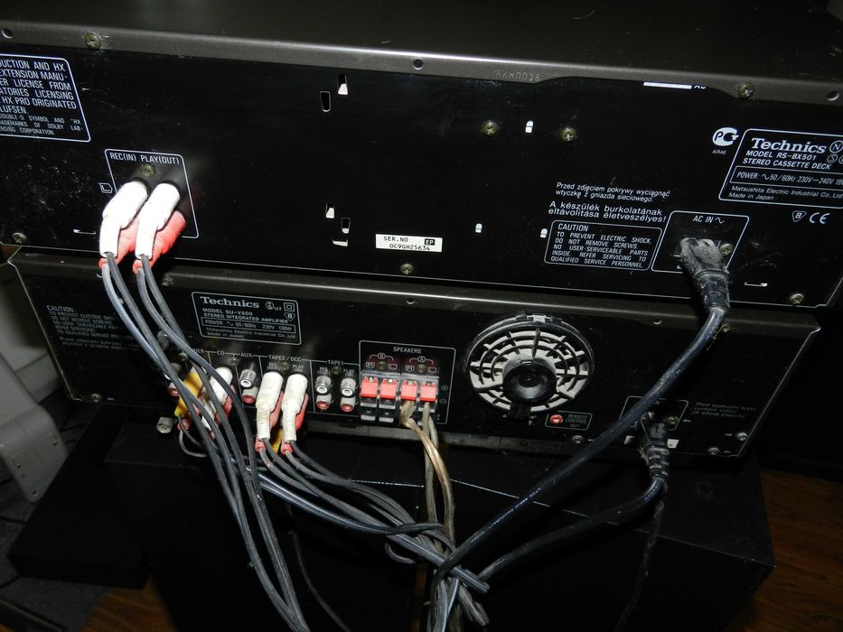 Wieża Technics i kolumny Diora Polaris 180,yamaha tuner radio