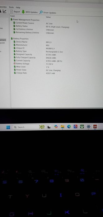 MSI Vector 16 HX A14V i7 14650hx Gen 16/32/64GB 1TB RTX 4080 12gb 175W