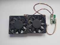 Ventoinha Delta 120mm 3700RPM com controlador FFB1212SH