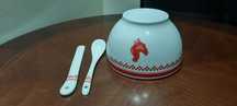 Porcelanowy zestaw śniadaniowy