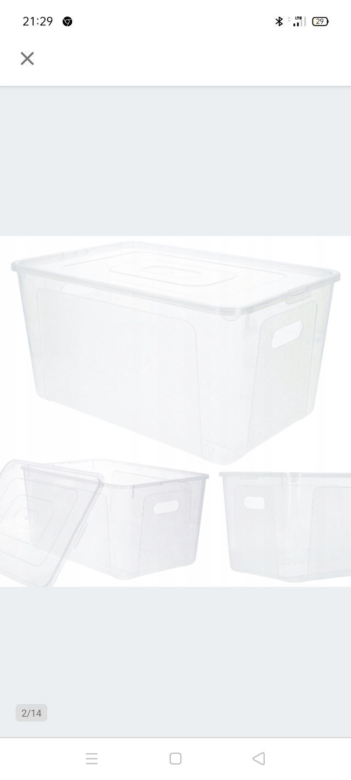 Pudelka 17l x 2 nowe