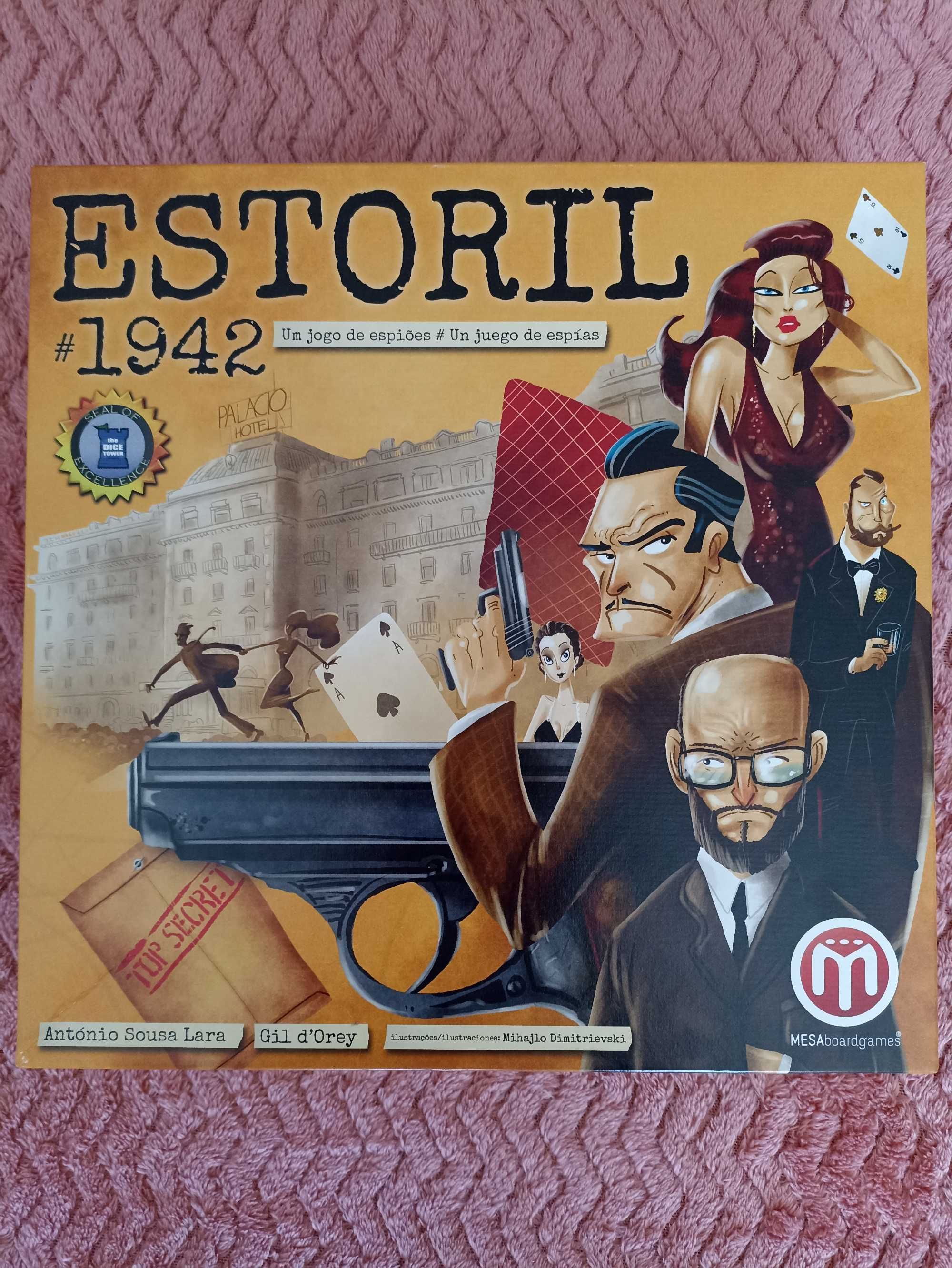 Jogo de tabuleiro Estoril 1942 (board game)