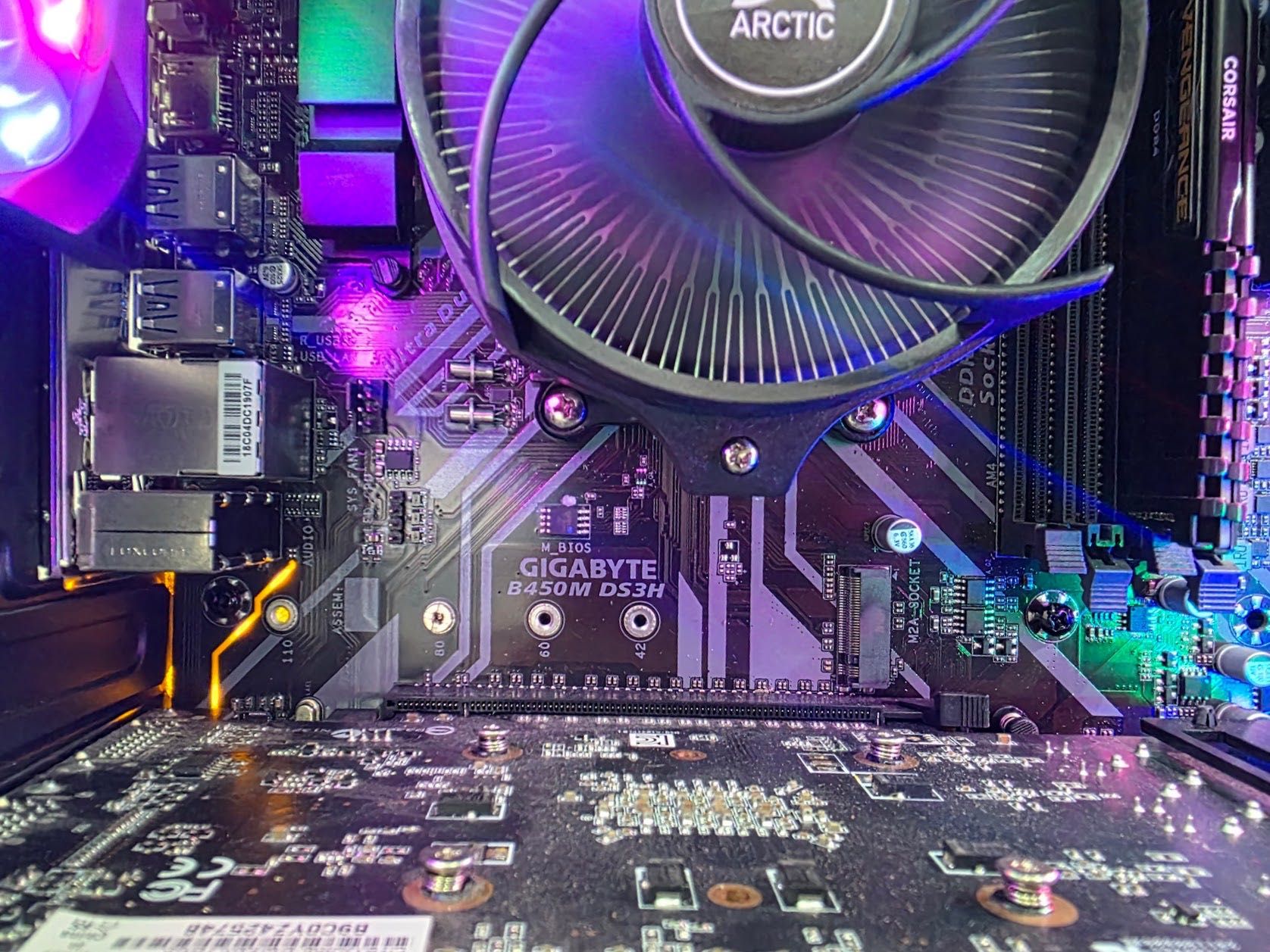 Computador Completo B450 + AMD 1700X + GTX 560