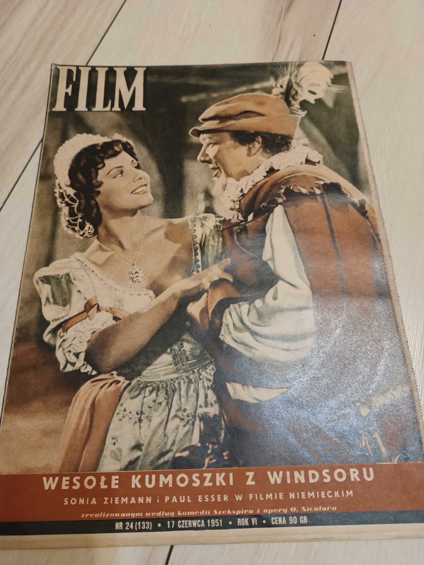 Stare czasopismo Film 1951 nr 24 (133)