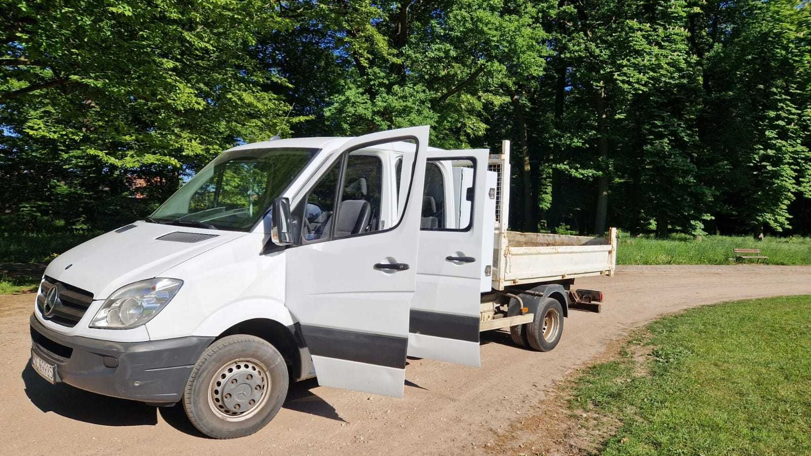 Mercedes Sprinter WYWROTKA KLIMATYZACJA tempomat 7os hak 100%sprawny